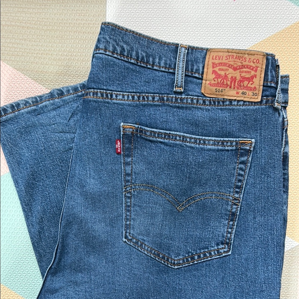 Levi's 514 Men’s Blue Jeans